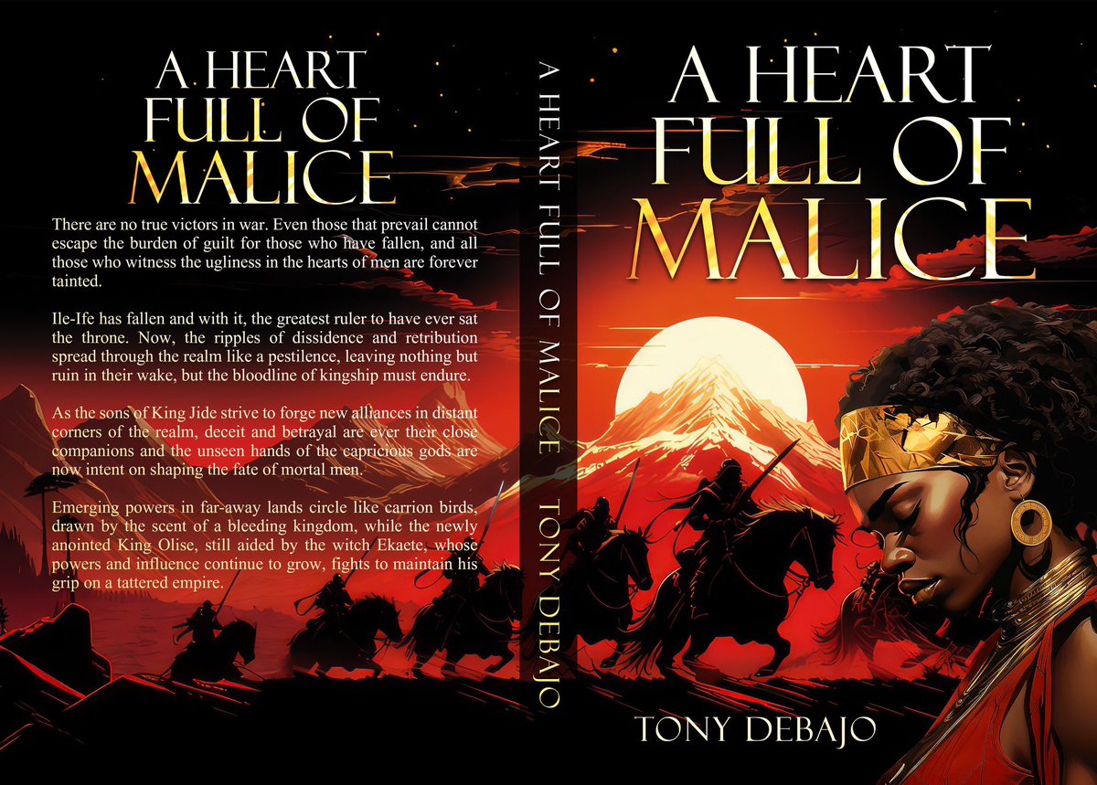 Very honoured to help @tdebajo announce the second instalment in his ‘Fractured Kingdom’ series. I absolutely loved the first book and I’m so excited to read ‘A Heart Full of Malice’. Look at this beautiful cover! Go and check it out!
