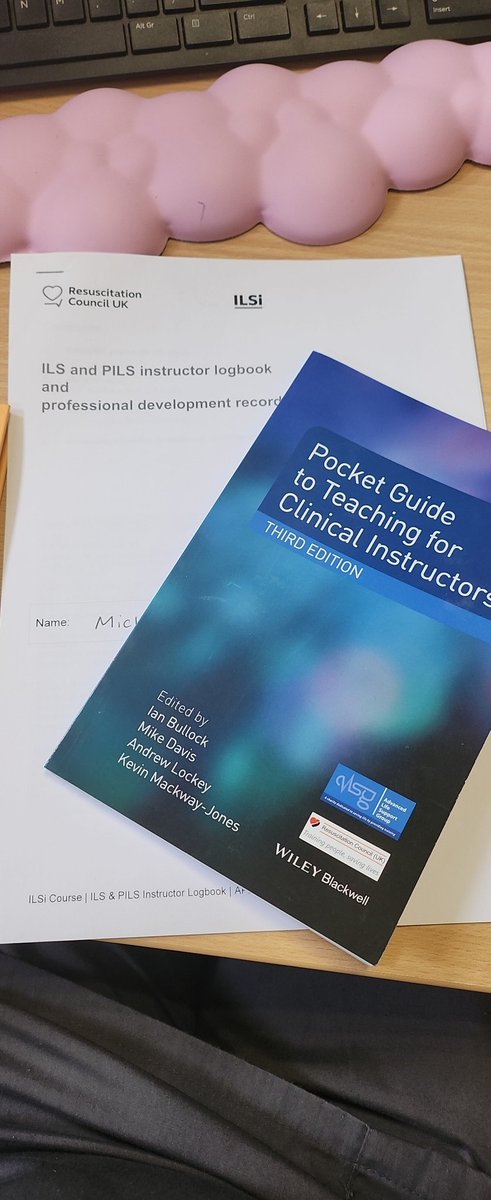 Shellbell_G's tweet photo. #RCUK #PILS #ILS #ILSi @ResusCouncilUK can't wait to take the next step on this journey 🙌 https://t.co/QLIdY1OPYj