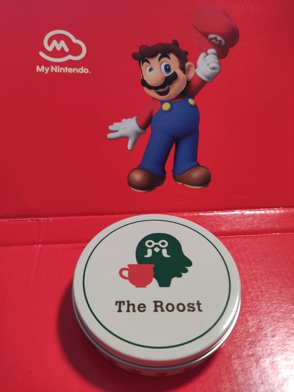 Bigcoyote's tweet photo. Frisch eingetrudelter #NintendoStuff :
#AnimalCrossing (Metall)Untersetzer aus dem #MyNintendo Store https://t.co/VyuLTSH7WH