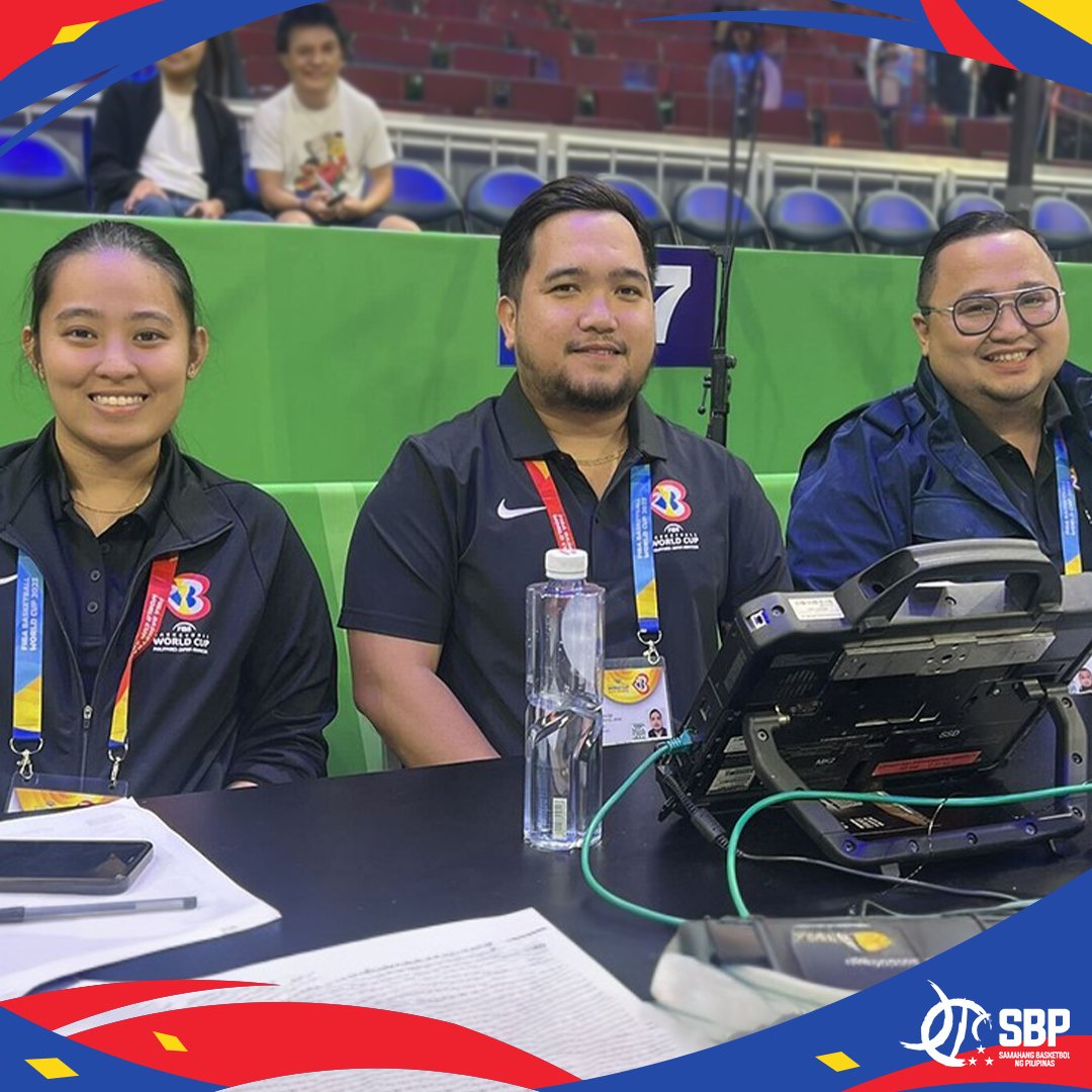officialSBPinc's tweet photo. Get to know Patrisha Mae Concepcion, a third-generation Filipino statistician making her family proud at the #FIBAWC!

Via SBP Website » https://t.co/G9zAiXPSKW

📸: FIBA LOC https://t.co/KWiV5IhOz1