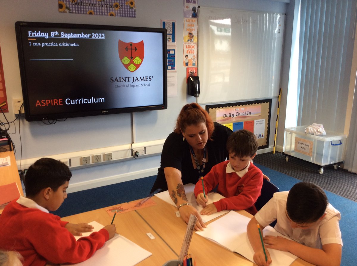 stjameswigan's tweet photo. It is wonderful to have the children back in school and engaged in their learning! #LDST #ASPRE https://t.co/P7U7QnB9tS
