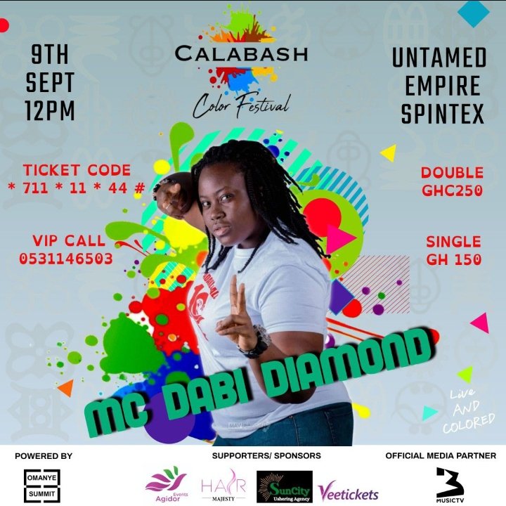 SlimDion2's tweet photo. #Calabashcolorfestival #Liveandcolored Untamed umpire spintex 🔥🔥🔥🔥 https://t.co/n3QipWI1AZ