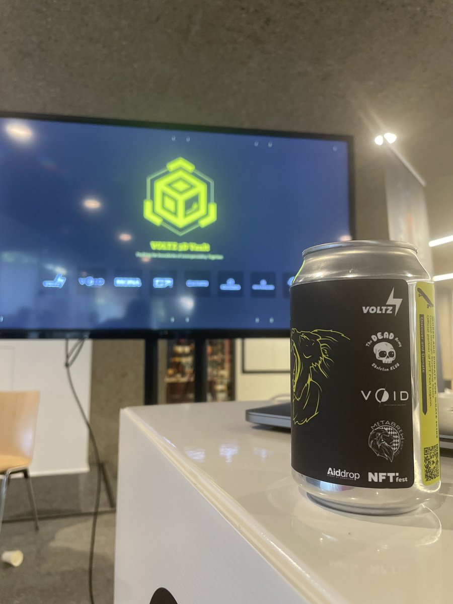 The DASK is at <a href="/LuganoNFTfest/">Lugano NFT fest</a> with the <a href="/3dvault_xyz/">3dvault_xyz</a> FAM ! 🤟