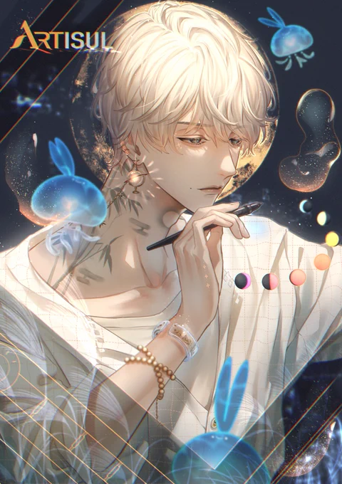 MOON PALETTE#Artisul #液タブ 