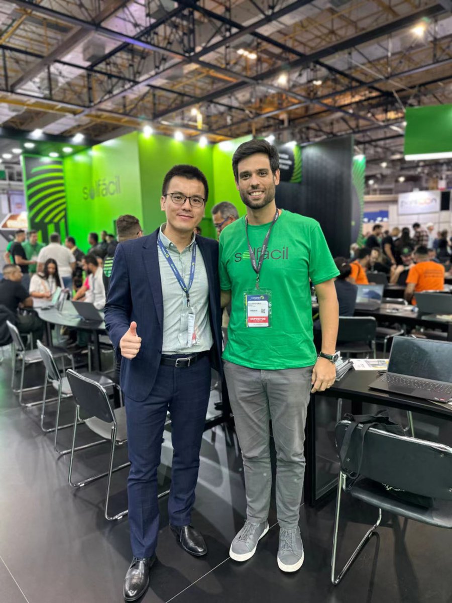 GenbyteTech's tweet photo. During the @ThesmarterE #SouthAmerica #2023, @GenbyteTech has conducted extensive exchanges and cooperation with professionals from all over the world and received high praise and unanimous recognition. It opens a window to accelerates the pace of the company's new #energy layout https://t.co/SV1YSIxAVI