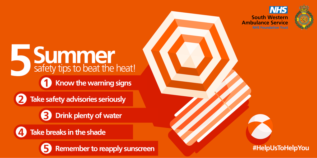 As the hot weather continues, please #HelpUsToHelpYou this weekend 🌞

Make sure you’re using the right service when you’re injured or feeling unwell, and remember, 999 is for life-threatening emergencies only 🚨🚑

Find out how you can #PlanAhead here 🔽

swast.nhs.uk/welcome/latest…
