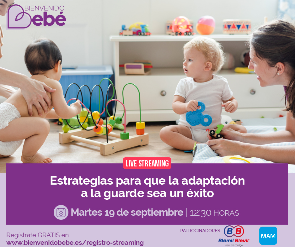 todopapas's tweet photo. El inicio de la #guarde, sobre todo si es la primera vez, es un paso muy importante.  

Para que vaya bien, podemos ofrecer algunas recomendaciones en esta charla en directo de María José Roldán, Pedagoga y Psicopedagoga.   

#gratis en #bienvenidobebe: https://t.co/5jGLT4KQJt https://t.co/1feIYOwkwR