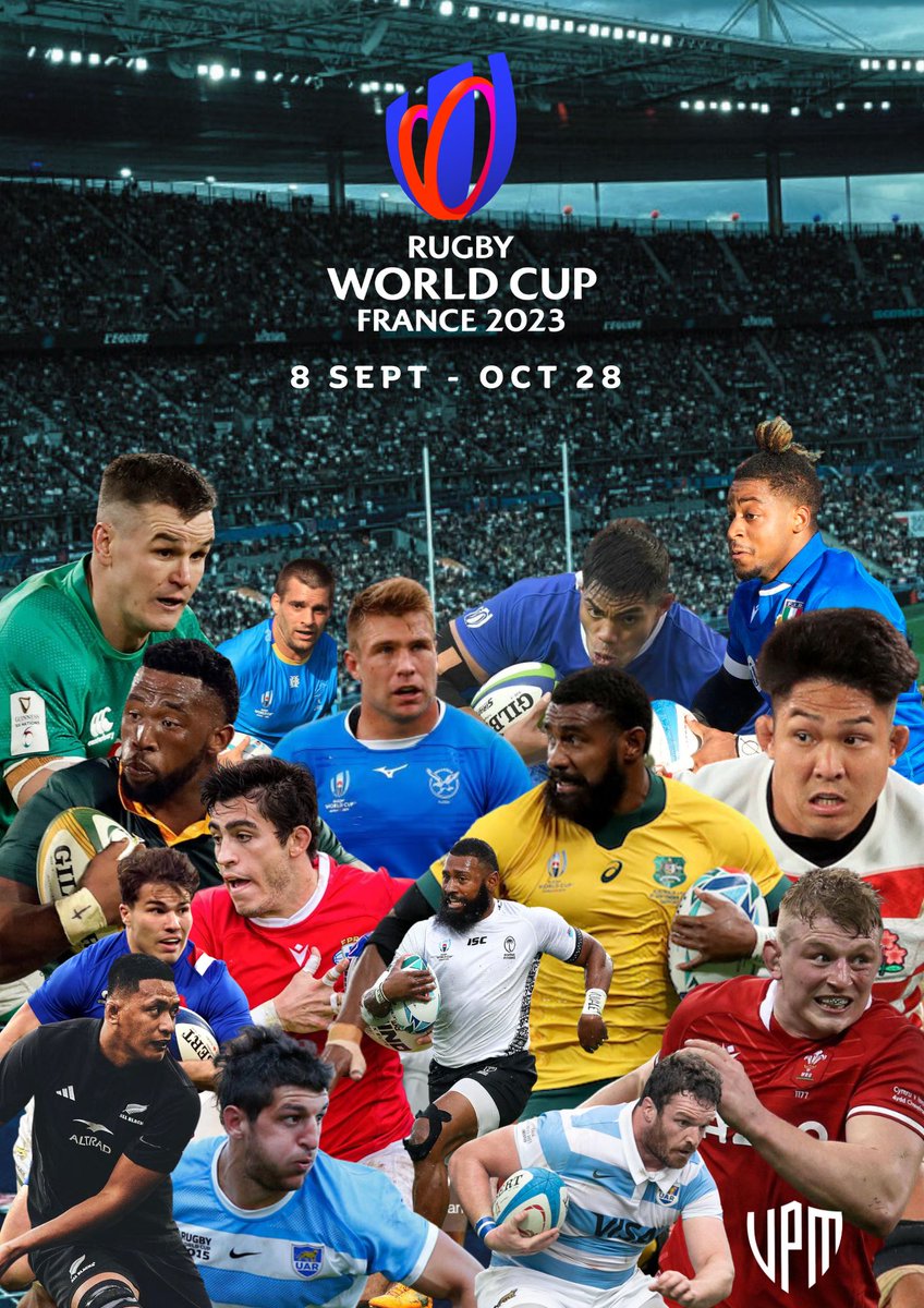 The Rugby World Cup starts today in France. Who are you tipping to win it?    

#RWC2023 #australianrugby #francerugby #fijirugby #Rugbyworldcup #Springboks #Argentinarugby #Irishrugby #Romaniarugby #Namibiarugby