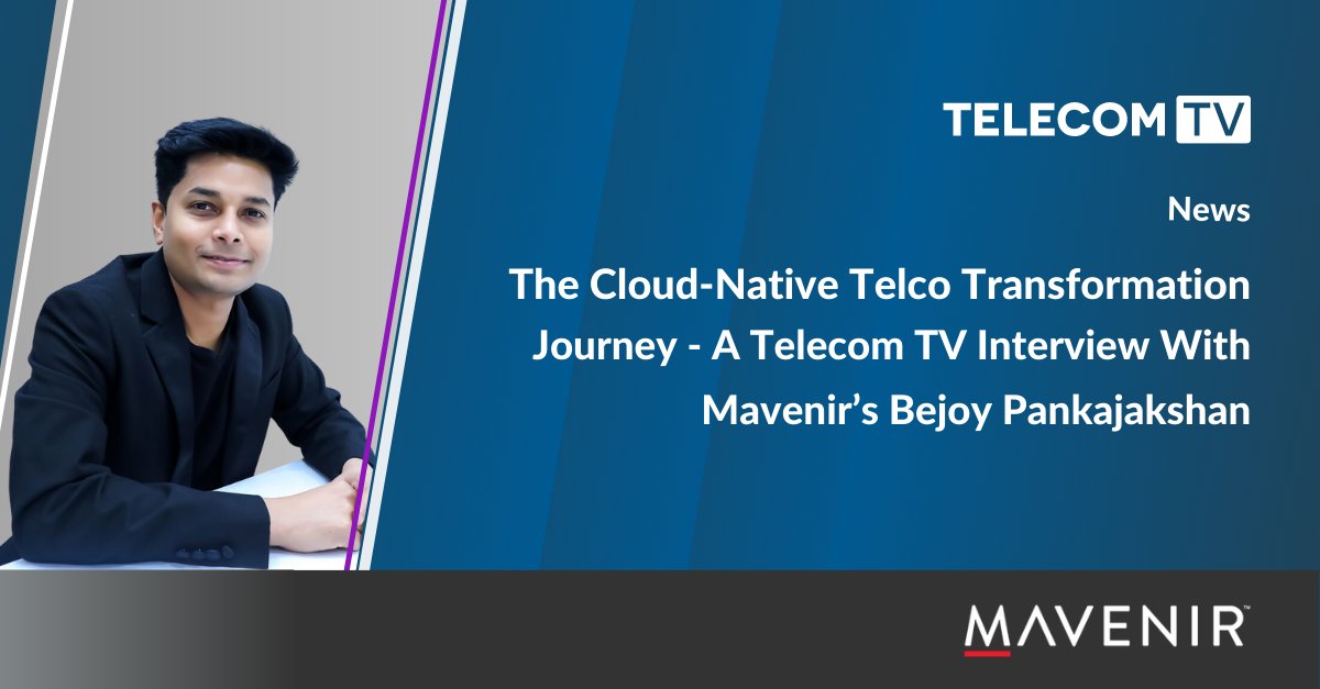 Mavenir's tweet image. Join Bejoy Pankajakshan, in an interview with @TelecomTV as he shares key considerations for seamless deployment &amp;amp; operation. bit.ly/3Rd8hSA

#MultiVendor #CloudNative #CloudNativeTelco23 #5G