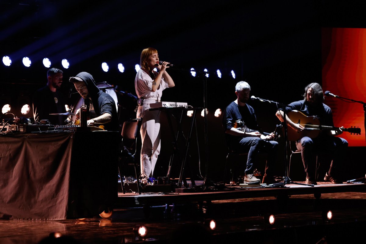 RoughTradeRecs's tweet photo. Photos of @LankumDublin’s performance last night @MercuryPrize https://t.co/sHM1TB5R3J