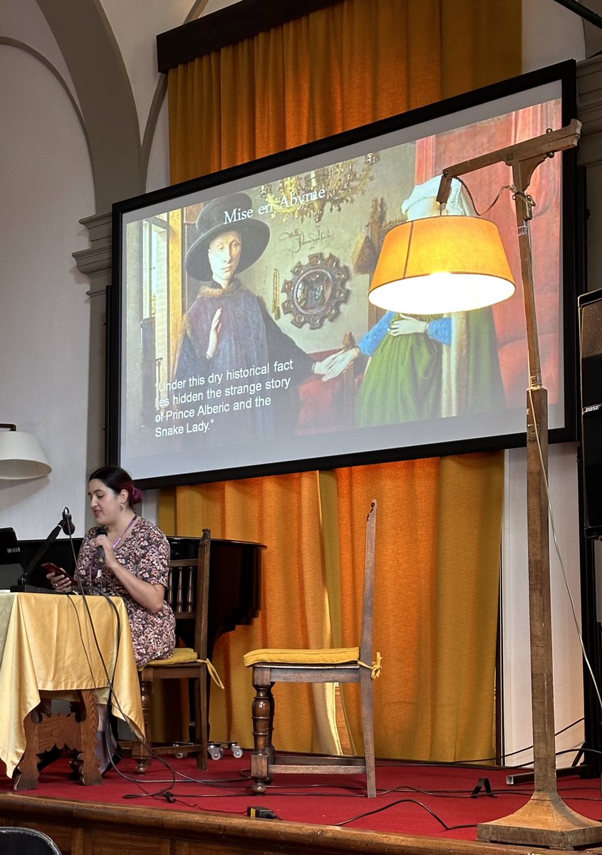 So it begins! Scarlett’s-Electra Le Blanc opens our Future of Intelligence Conference at the Lyceum!