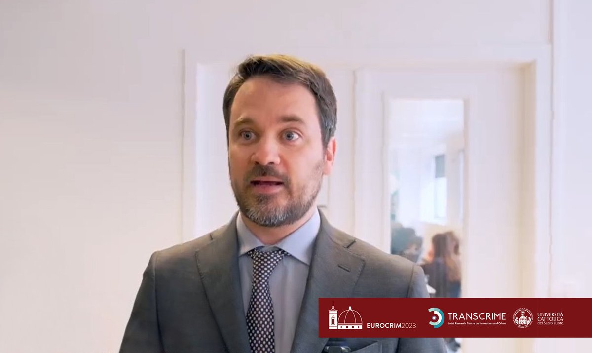 🎙️Transcrime On Stage at <a href="/esc_eurocrim/">European Society of Criminology</a> '23

What are the patterns of med #trafficking❓

👨‍🏫 <a href="/MarcoDugato/">Marco Dugato</a> and <a href="/SidotiCosimo/">Cosimo Sidoti</a> presented: “The organised theft of #medicine: main traits of an understudied type of organised property crime."

👉Based on our contribution to <a href="/MediTheft/">MEDI-THEFT</a>