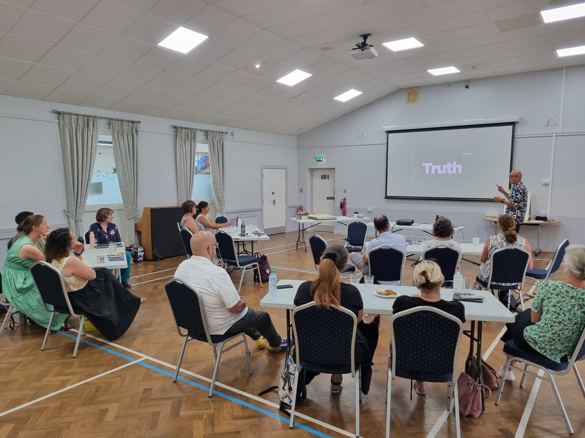 Love it when we get a chance for a staff away day. Today, we're at Tackley Village Hall (complete with adjoining #communityowned shop!) with <a href="/agencyofpanda/">agencyofpanda</a> as we kick off a brand refresh for @PlunkettFoundat... an activity which is key for our #Plunkett2026 strategy ambition.