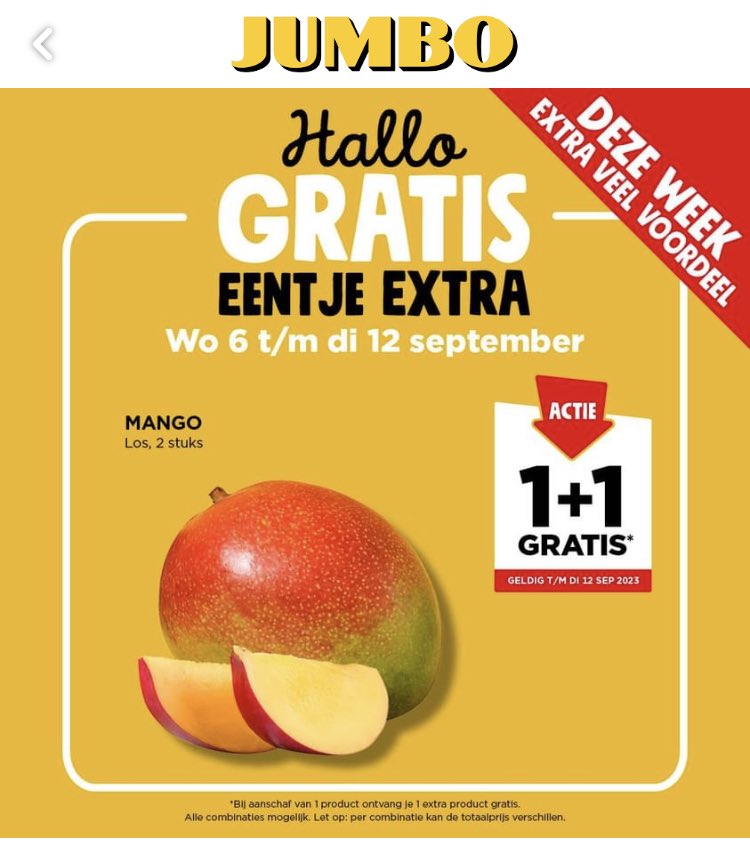 Eentje voor jezelf en 1 voor in de Buurtkoelkast? Geef om elkaar ⁦<a href="/JumboSupermarkt/">Jumbo Supermarkten</a>⁩