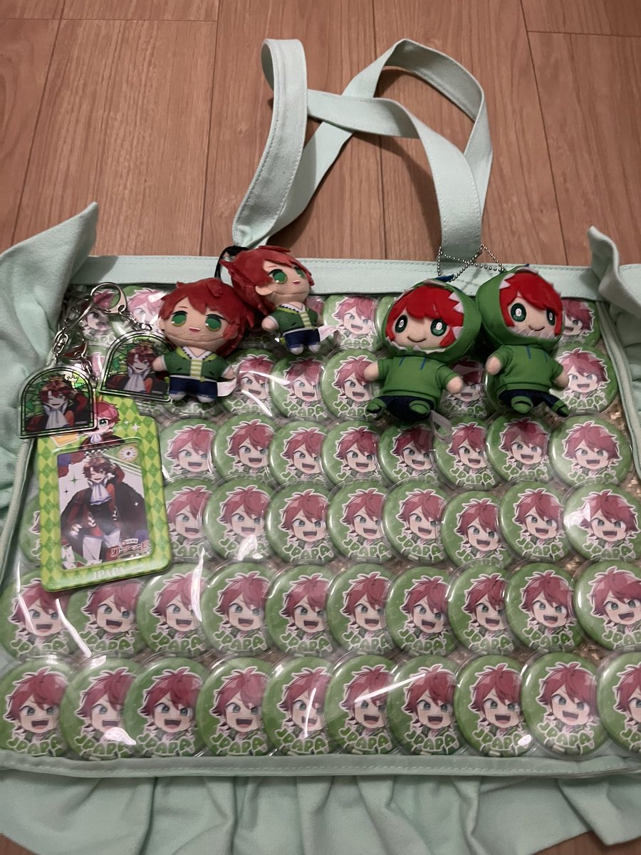 じゃぱぱこんにちは！ 新しく痛バを作ってみました！ もう1つ痛バを