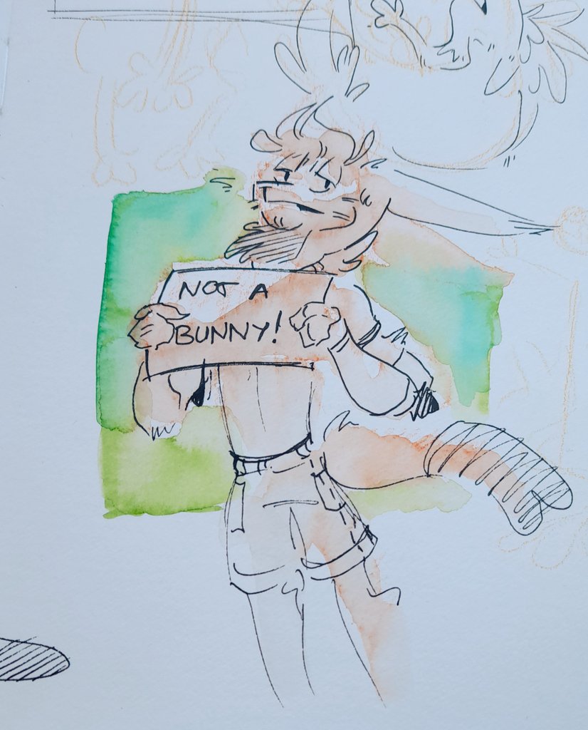 For this #FursuitFriday I present myself, the longeared space cat (not a bunny!!) in my natural habitat. At some table, doing the funny art thing.

📸 <a href="/souvillaine/">Souvillaine</a>

#Eurofurence27 #EF27 #eurofurence