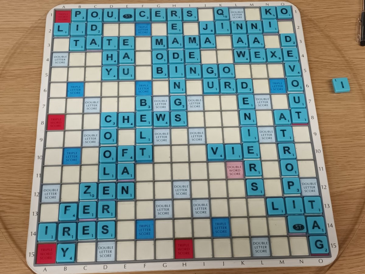 English Language Scrabble in Spain tweet media
