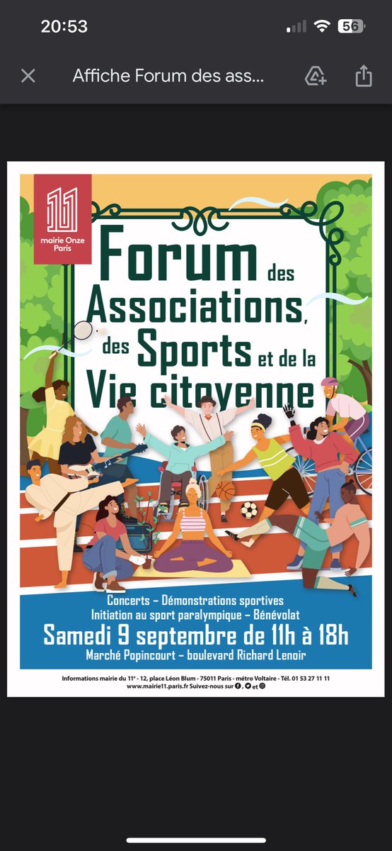 Nous serons présent, RDV Demain !
#footfeminin #footmasculin <a href="/Luc_Lebon/">Luc Lebon</a> <a href="/FVauglin/">François Vauglin</a> <a href="/Karim_Ziady/">Karim Ziady</a> <a href="/Mairiedu11/">Mairie du 11e</a>
