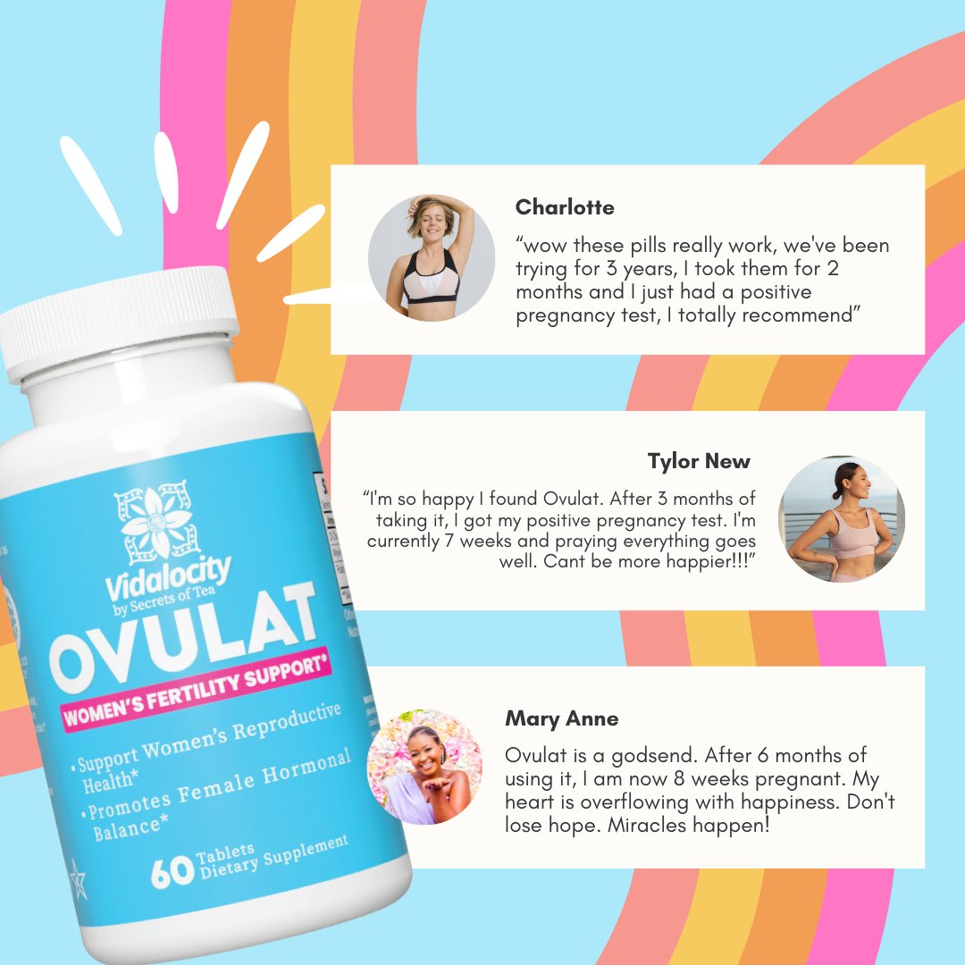SecretsofTea's tweet photo. Join the Ovulat family and let us help you on your fertility journey. 📷 Discover the power of nature and science combined. 📷
https://t.co/qMzqdU4Opb
#samahbensalem #secretsoftea #ovulatfertilitysupplement #FertilityBoost #OvulatJourney #pregnancy #pregnant https://t.co/T1oeWsAvO6