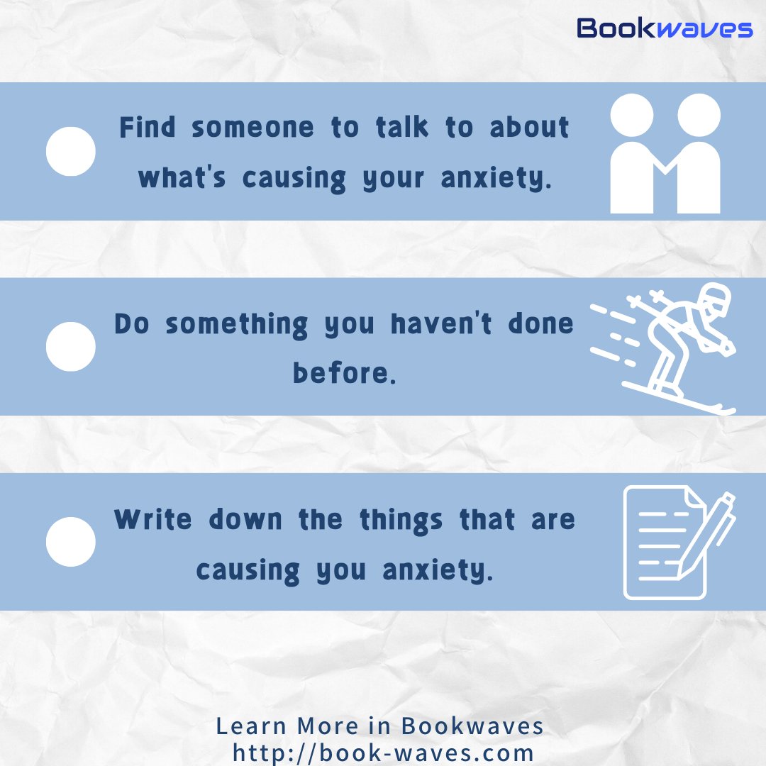 Bookwaves_app's tweet photo. 🌟🌈 10 Tips to Ease Anxiety and Embrace Inner Peace! ✨
😌  Feeling overwhelmed by anxiety? Here are 10 effective tips to help you find calm and serenity. 

#Bookwaves #audiobook  #AnxietyRelief #InnerPeace #SelfCare #MentalWellness https://t.co/bo2xBylYHL