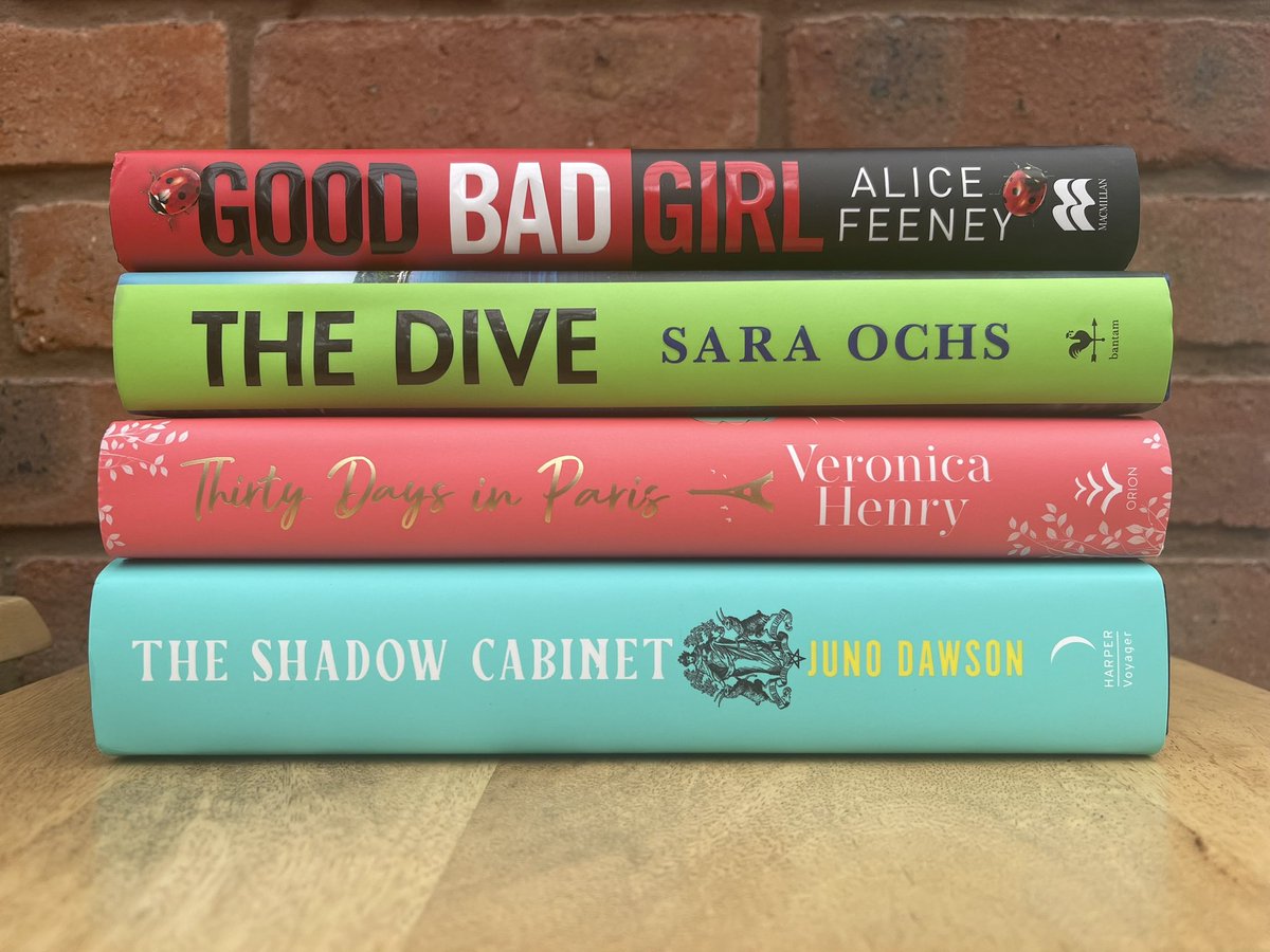 #giveaway for #booktwitter.  To have a chance of receiving all 4 hardback #books please: 
1. Follow me 
&amp; 2. Like this post 
&amp; 3. Repost this post!
Ends 17/9 midnight. UK only. Min age 18.