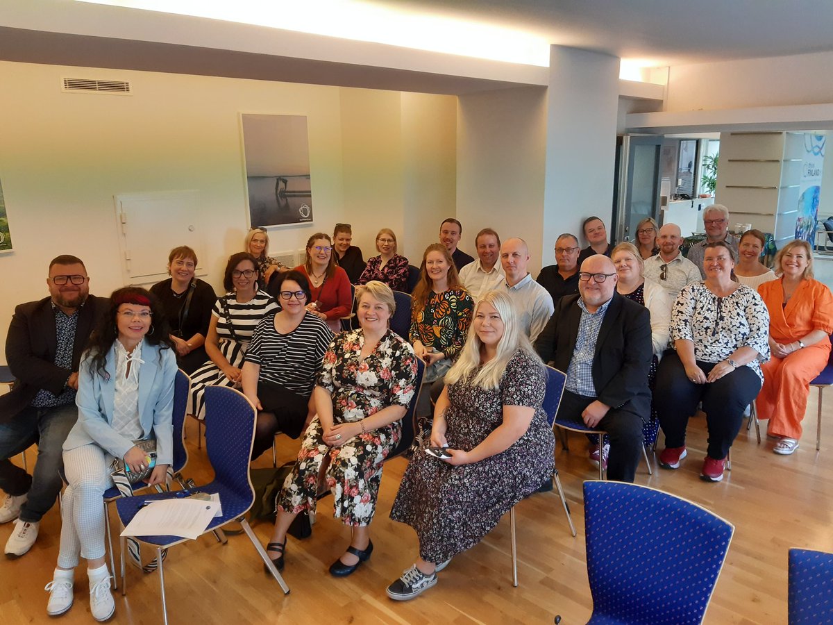 Had the honour to host today a group of 26 Editors-in-chief of FIN local newspapers  <a href="/FinAmbKob/">Finlands ambassade 🇫🇮</a>. #FreeMedia is one of the cornerstones in a well functioning democracy. 👍
<a href="/Ulkoministerio/">MFA Finland 🇫🇮</a>
#PPY #journalismi #journalism
#FreedomOfSpeech 
#sanomalehdet #sananvapaus #paikallislehdet