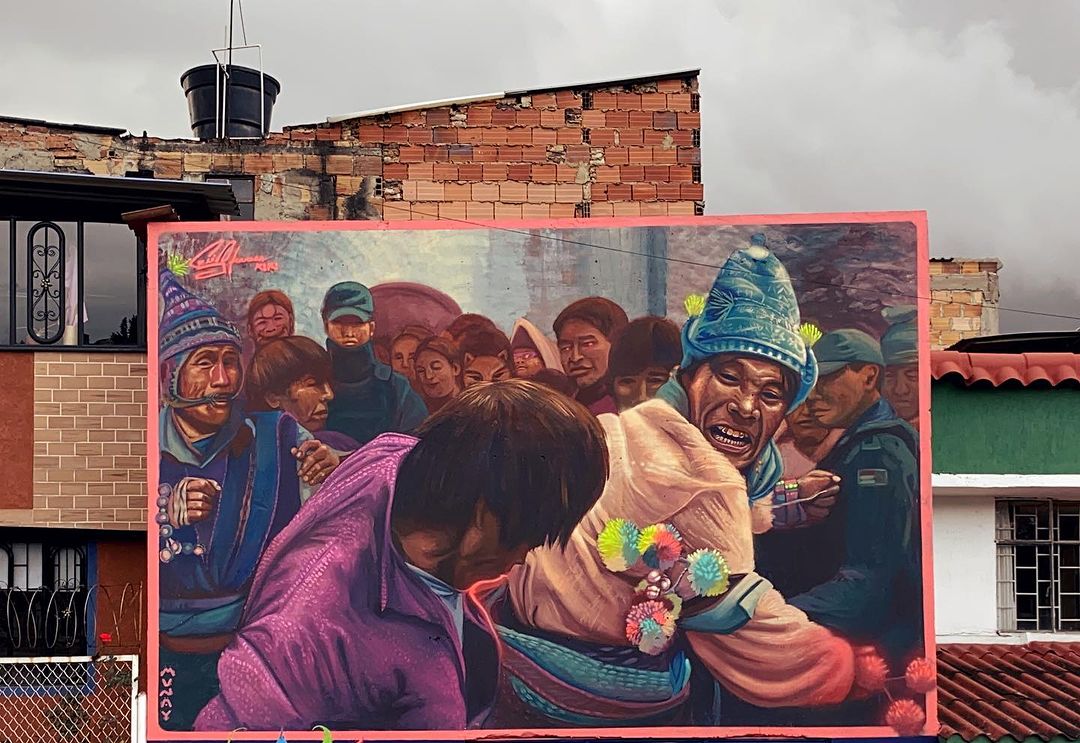 #Streetart by #Kiki @ #Bogota, Colombia, for #ColectivoLaTomaVisual
More pics at: barbarapicci.com/2023/09/08/str…
#streetartBogota #streetartColombia #Colombiastreetart #arteurbana #urbanart #murals #muralism #contemporaryart #artecontemporanea