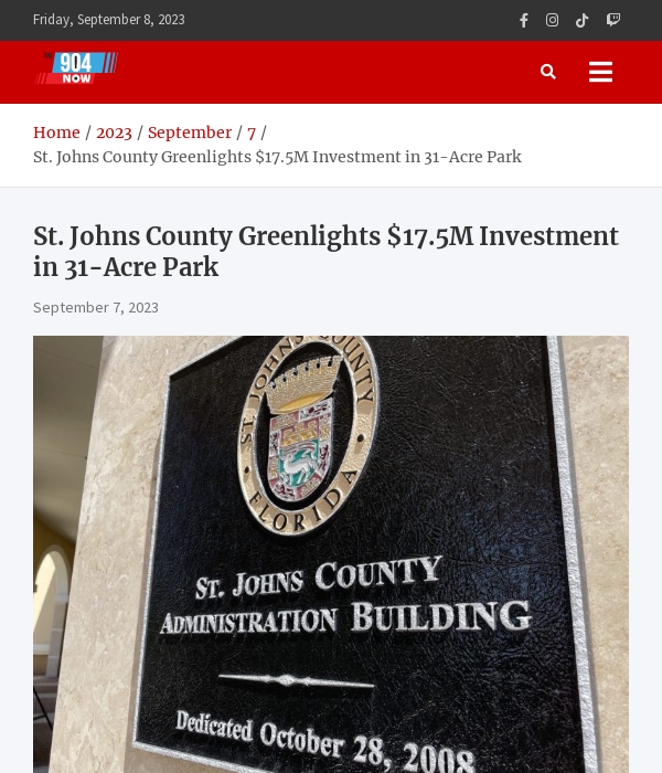 The 904 Now App tweet media