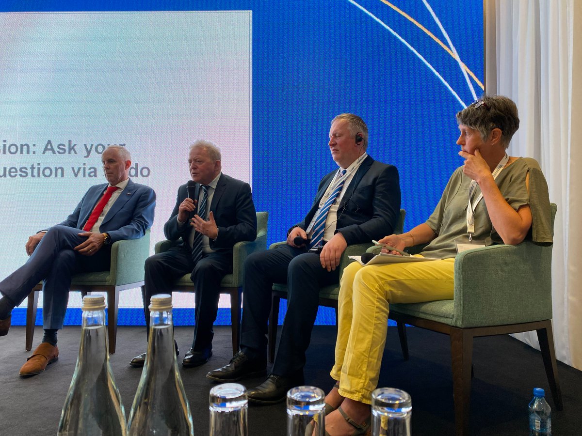 AvecPoultry's tweet photo. The European poultry sector will be playing a crucial role for #foodsecurity

🍗We need to export to avoid #foodwaste 
🗣️ We have to communicate science-based facts  
🖥️We need ongoing dialogue with both consumers, policy makers and NGOs

#consumereducation #AVECGA23 #EUpoultry https://t.co/qft0JOq4kf