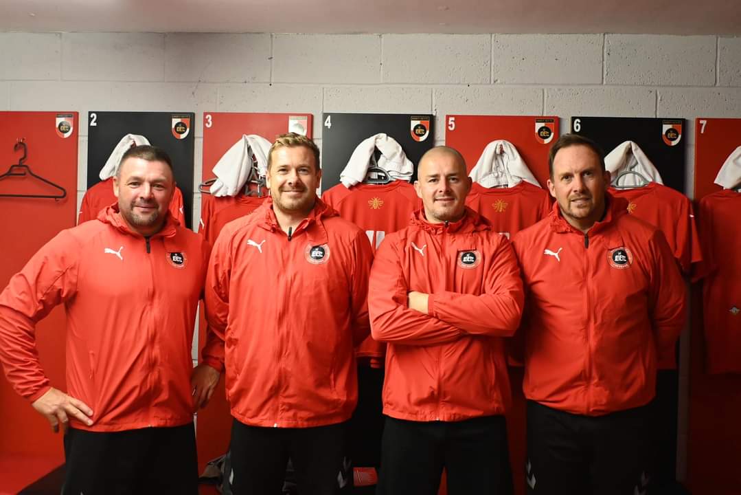 We would like to welcome our joint managers Mike Norton and Dave Birch also Simon Heaton who is assistant manager/coach and Neil Jackson our coach. Welcome to the Abbey Hey Family #uptheabbey