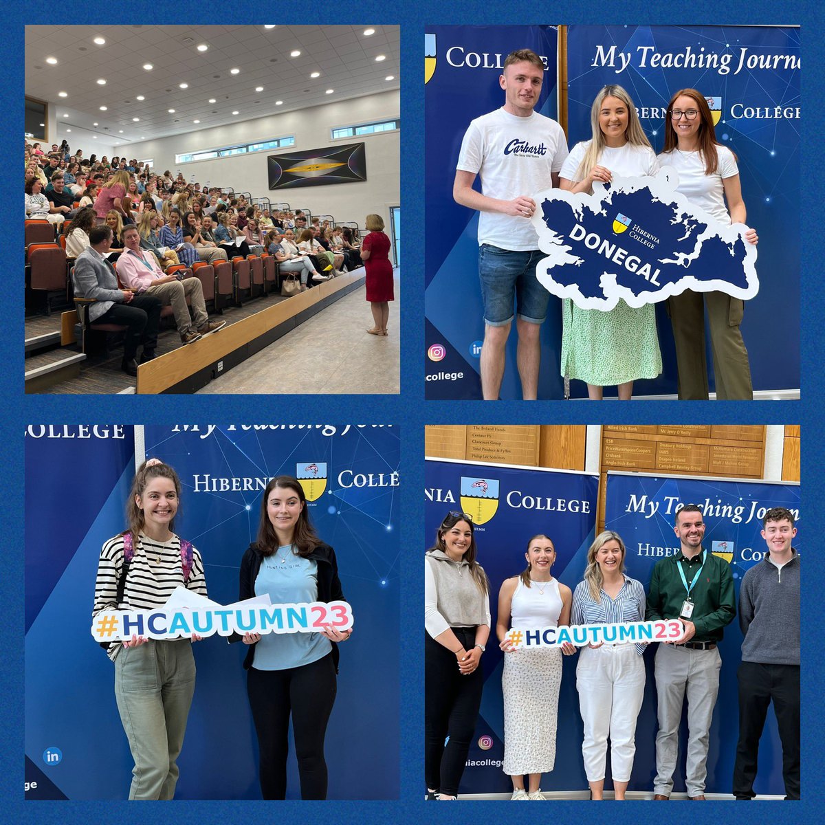 HiberniaCollege's tweet photo. Always a special day, today is orientation day for the final group of Autumn 23 student teachers undertaking their PME in Primary Education. #hccommunity #hcbecomingateacher https://t.co/mPS2L0m4OD