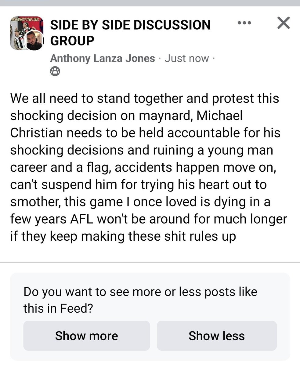 AflGlicko's tweet photo. A protest bahahahaha https://t.co/JeJ1aeU4AP