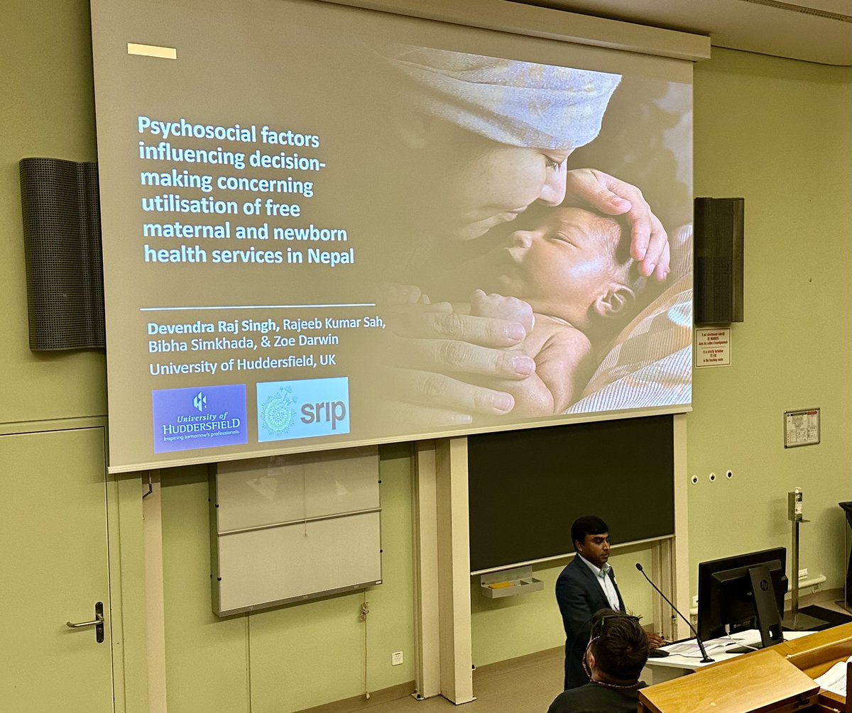 Devendra Raj Singh 🇳🇵 (@devendrarsingh) on Twitter photo Presenting part of my PhD research at The Society for Reproductive and Infant Psychology #SRIP2023 International Conference 2023 at Lausanne, Switzerland! <a href="/SRIP_ECR/">SRIP Early Career Researchers</a> <a href="/zoe_darwin/">zoe darwin</a> <a href="/RajeebSah/">Dr Rajeeb Sah</a> <a href="/SimkhadaBibha/">Bibha Simkhada</a> <a href="/Hud_HHS/">School of Human and Health Sciences</a> <a href="/HuddersfieldUni/">University of Huddersfield</a> <a href="/HudResEnv/">Hud Graduate School</a> <a href="/MOHPnepal/">Ministry of health and population Nepal</a> Presenting part of my PhD research at The Society for Reproductive and Infant Psychology #SRIP2023 International Conference 2023 at Lausanne, Switzerland! <a href="/SRIP_ECR/">SRIP Early Career Researchers</a> <a href="/zoe_darwin/">zoe darwin</a> <a href="/RajeebSah/">Dr Rajeeb Sah</a> <a href="/SimkhadaBibha/">Bibha Simkhada</a> <a href="/Hud_HHS/">School of Human and Health Sciences</a> <a href="/HuddersfieldUni/">University of Huddersfield</a> <a href="/HudResEnv/">Hud Graduate School</a> <a href="/MOHPnepal/">Ministry of health and population Nepal</a>