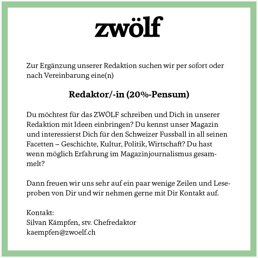 Unser Transferfenster hat noch geöffnet