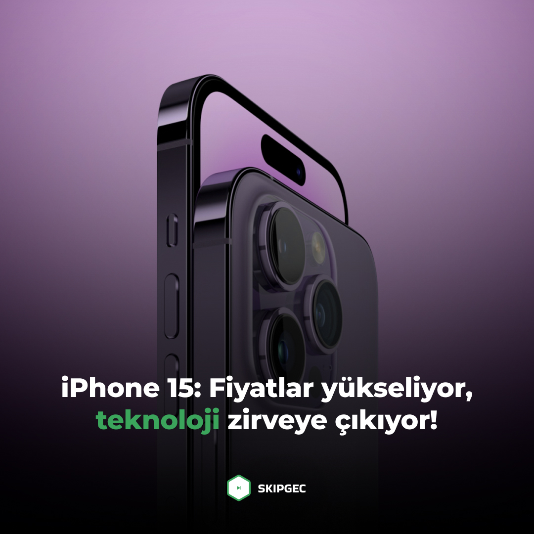 skipgechaber's tweet photo. Phone dünyasında yeni bir devrim yaklaşıyor. Son haftalarda sıkça konuşulan bu detay bugün bir kez daha yankılandı. iPhone 15 ailesi, iPhone 14'e göre daha üstün ve daha pahalı olacak gibi görünüyor.

#iPhone15 #AppleEvent #Teknoloji #AppleWatch #YeniNesil https://t.co/VGQWGtNDEC