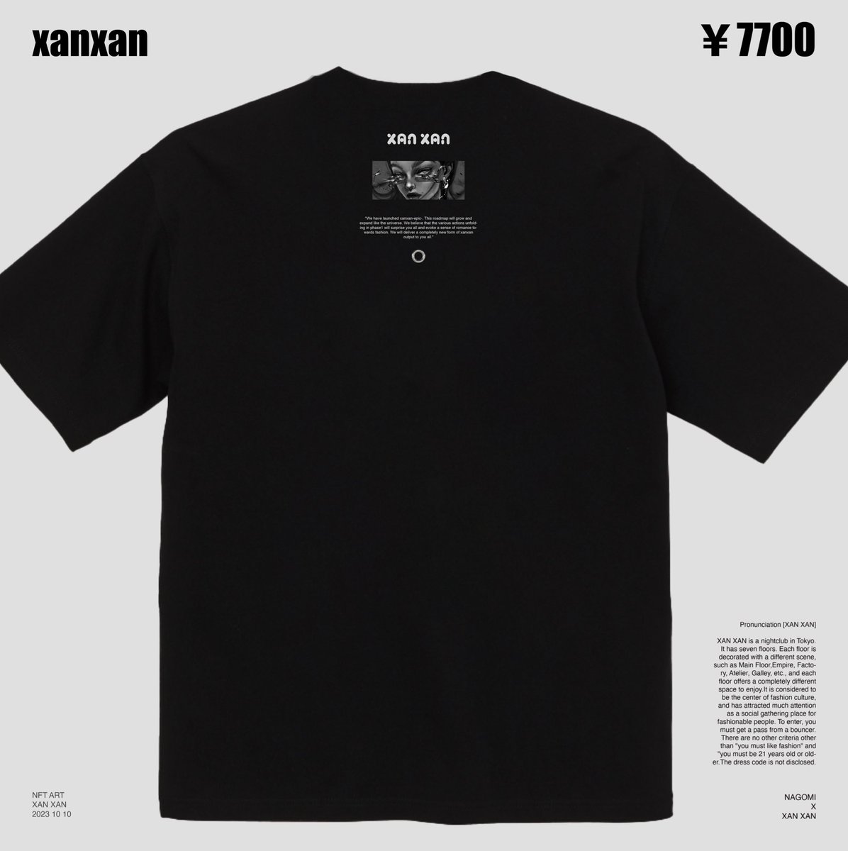 _XAN___XAN_'s tweet photo. 🧛🏻‍♀️［朗報］XAN Tみんなも買える❤️‍🔥
先日行われたnagomi × xanxanで販売されたXAN T🫶🏻
イベントに来られなかった方々からたくさんのご要望をいただき、オンラインで販売する運びとなりました‼︎💟

受付期間　2023/09/13 迄
気になる方は是非DMしてください‼︎
詳細⬇️ https://t.co/JZMr9QrXP8