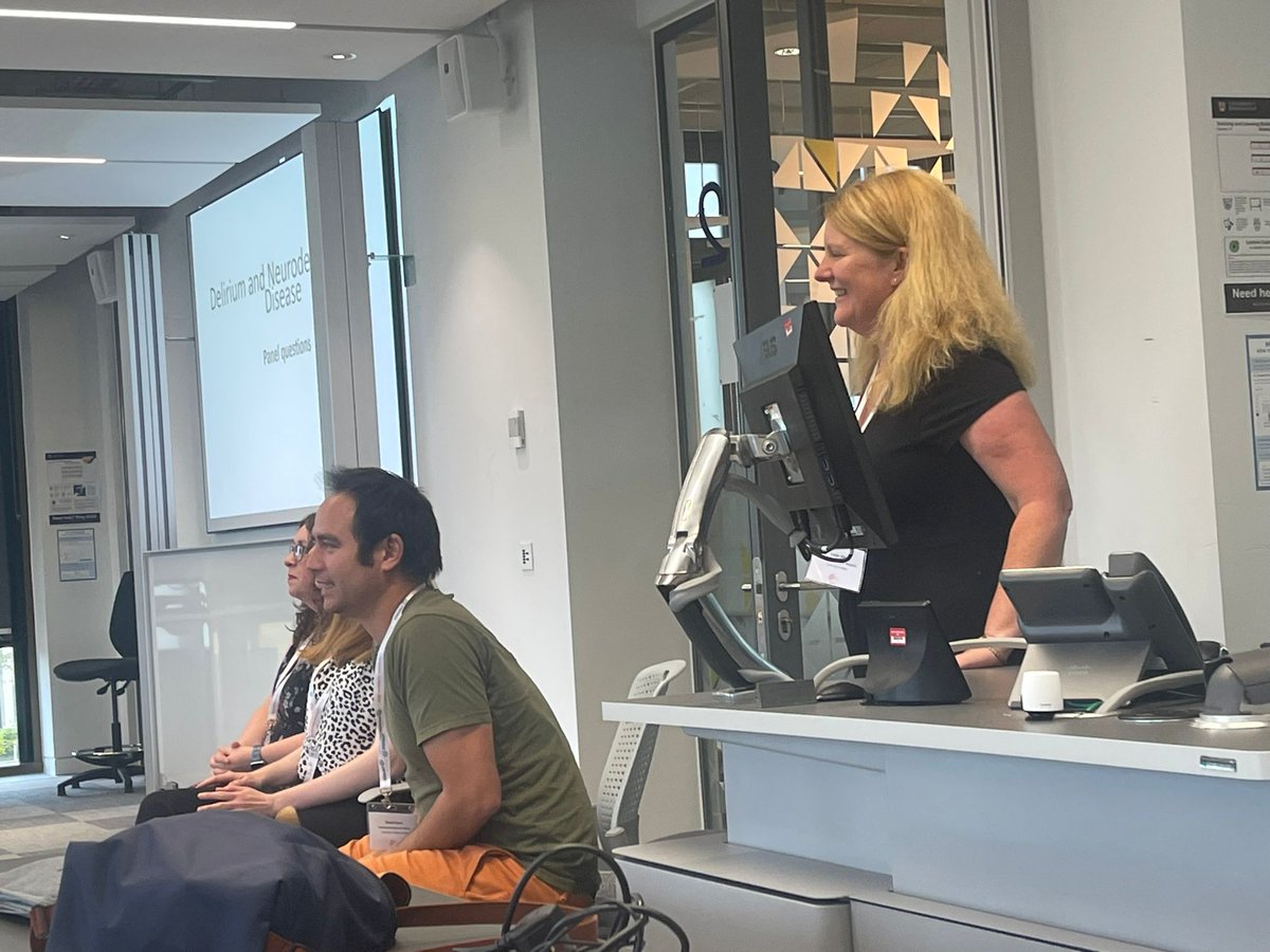 BAM Research Group (@bam_research) on Twitter photo <a href="/rachaellawson85/">Rachael A Lawson</a> <a href="/DrSRichardson1/">Sarah Richardson</a> & <a href="/dhj_davis/">Daniel Davis</a> symposium on delirium and neurodegenerative diseases at the <a href="/EDA_delirium/">European Delirium</a> conference yesterday was fantastic!
<a href="/rachaellawson85/">Rachael A Lawson</a> did an insightful talk on #delirium in #Parkinsons disease that led to lots of interest and discussion👏 <a href="/rachaellawson85/">Rachael A Lawson</a> <a href="/DrSRichardson1/">Sarah Richardson</a> & <a href="/dhj_davis/">Daniel Davis</a> symposium on delirium and neurodegenerative diseases at the <a href="/EDA_delirium/">European Delirium</a> conference yesterday was fantastic!
<a href="/rachaellawson85/">Rachael A Lawson</a> did an insightful talk on #delirium in #Parkinsons disease that led to lots of interest and discussion👏