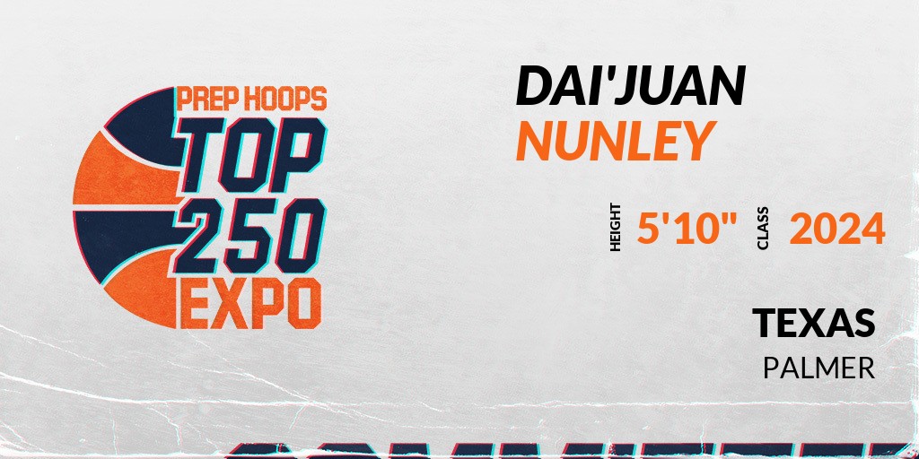 PrepHoopsCO's tweet photo. Welcome Class of 2024 Dai'Juan Nunley (@hoopin_d) of Palmer HS to the @PrepHoopsCO Showcase @ Gold Crown Foundation. 

🔥🏀 #PHTop250CO 🏀🔥

More info! 👇  
https://t.co/Zq8dfvKAjt https://t.co/sa5uPRUaHC