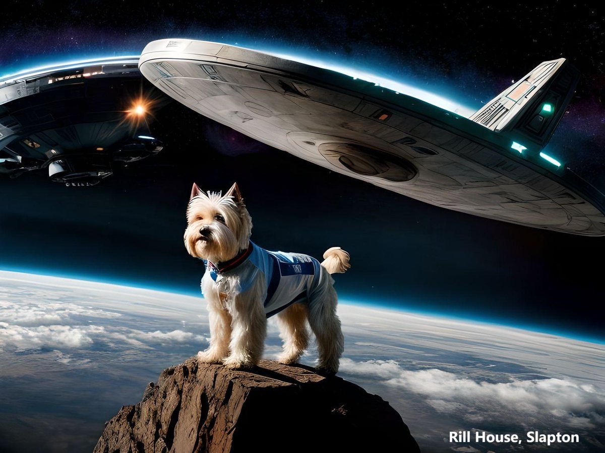 "Beam me up Scottie" its #StarTrekDay

#westielife #westielover #westieuk #westhighlandterrier