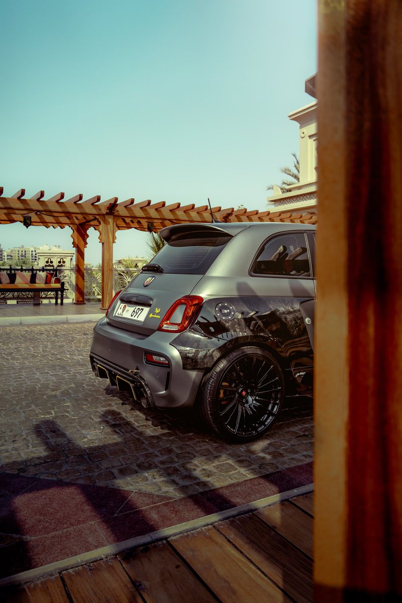 POGEARACING's tweet photo. HERCULES003 UAE. Wir bekamen einen Anruf aus Abu Dhabi, dass der Kunde sich in Dubai einen Abarth gekauft hat, und dieser ganz dringend zum HERCULES003 umgebaut werden soll. PRESSETEXT AUF ANFRAGE. https://t.co/OUg5jSJr8w