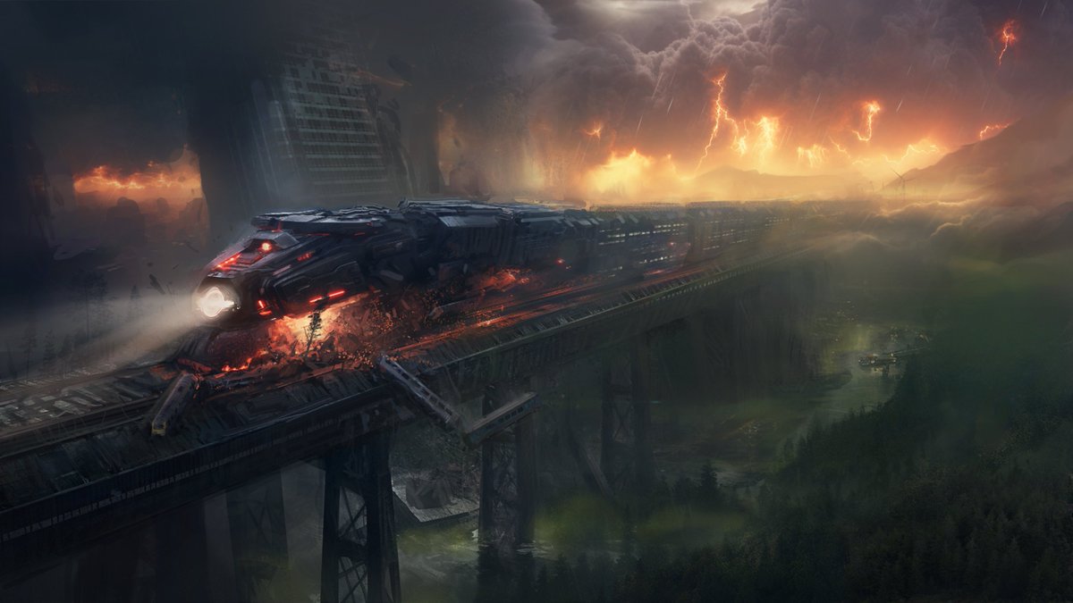 Here's a teaser pic for the new survival game I'm working on. 

The train provides.