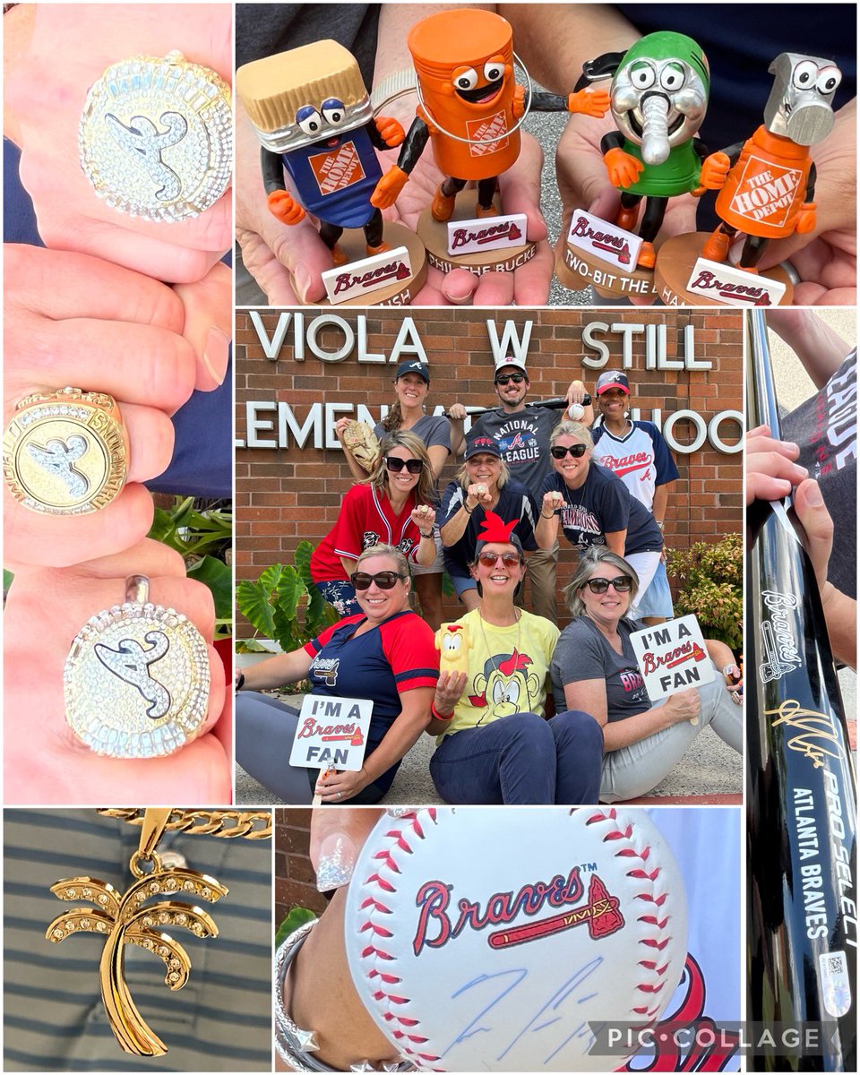 #1SpecialistTeam @StillElem is sooo ready to show their @Braves  spirit! #Cobb4Braves #StillFamily @bravesfdn @CobbSchools #CobbArtRocks #1Team1Goal