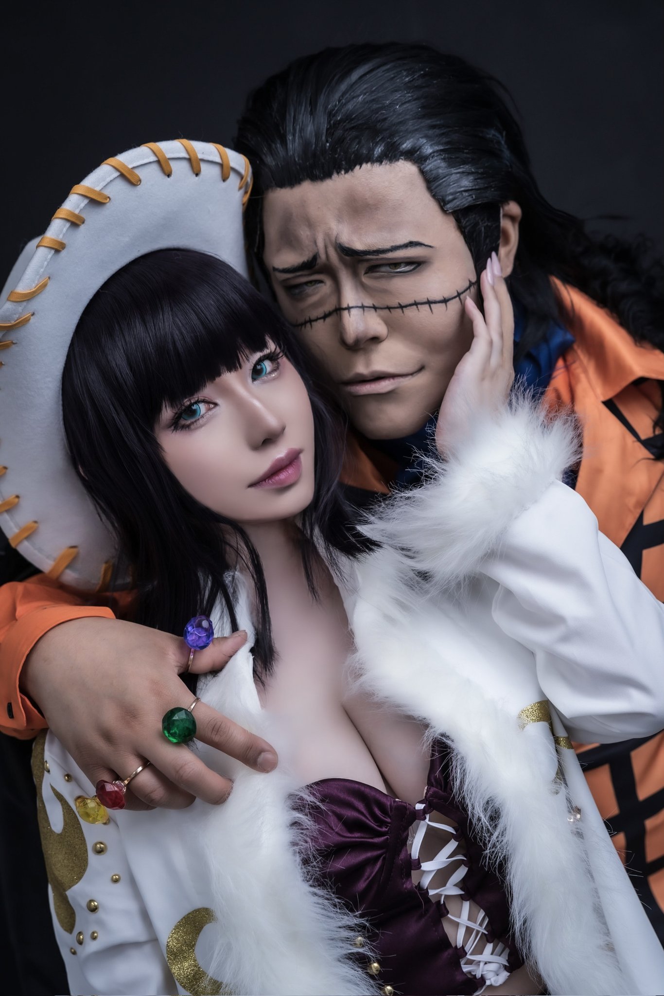 ワンピース オールサンデー コスプレ ONE PIECE ニコロビン ミスオールサンデー コスプレ 衣装 フル