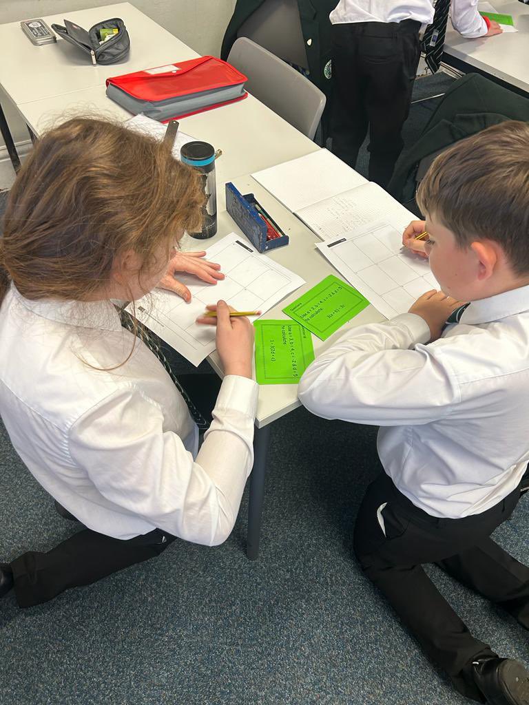stcoluMaths's tweet photo. This morning SI took on the role of ‘algebra experts’. Feel free to test them on all things substitution the next time you see them! 

#ThisIsStColumbas #beyourbest #mathsisfun https://t.co/M4HllQT0D0