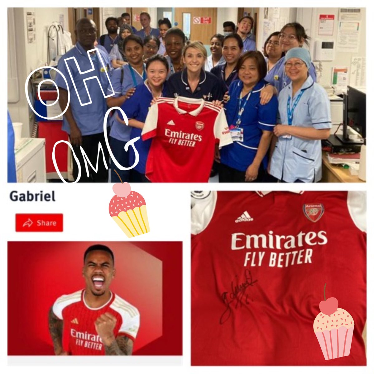Calling all Arsenal Fans, for our Macmillan Cake sale this year, Gabriel Magalhães kindly donated to us a signed shirt. Tickets are £5 a strip and will be drawn in October, please help us raise as much money as possible for Macmillan!!!! #Macmillan #Cancersupport
