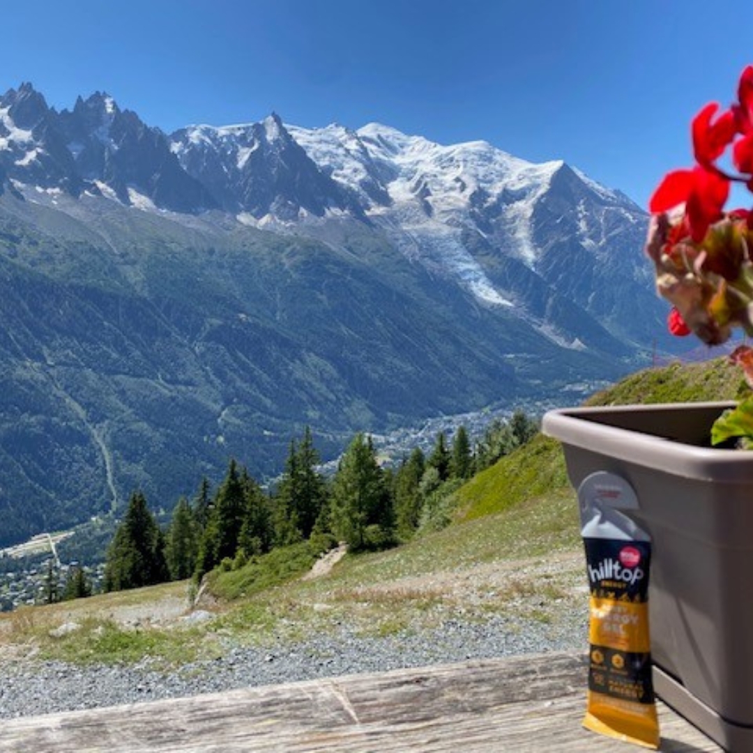 Huge shout out to @trailrunningandy who finished the OCC in Chamonix in 5 hours 28 minutes & placed 2nd in the 40-45 age bracket. WELL DONE! 🥳 With 100% natural ingredients, Hilltop Energy has been Andy’s go to for this race 💪 #UTMB2023 #trailrunnig #hilltopenergy