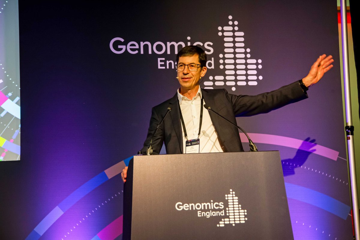 GenomicsEngland's tweet image. Our biggest in-person genomics conference kicks off in London in less than two weeks 🙌🧬 

We have a fantastic lineup of speakers sharing the latest insights in genomics. Check out the agenda here: genomicsresearchsummit.co.uk/agenda 

#GERS2023