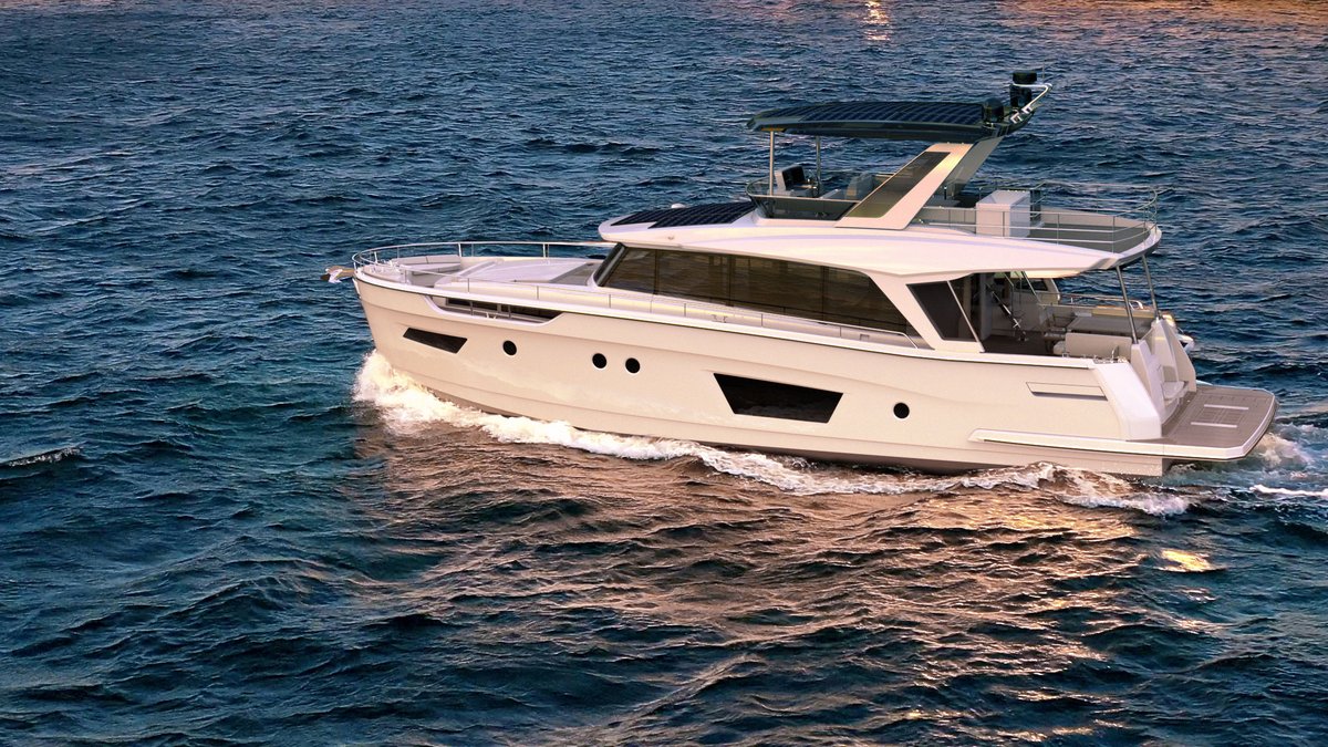 Greenline Yachts will be at Vieux Port for Cannes Yachting Festival, on Quai Saint-Pierre (QSP) 123 Land and QSP 016 Water. Head there for 10am on the 14th September for an exclusive presentation on the new Greenline 58 Fly. eu1.hubs.ly/H05g3t80
