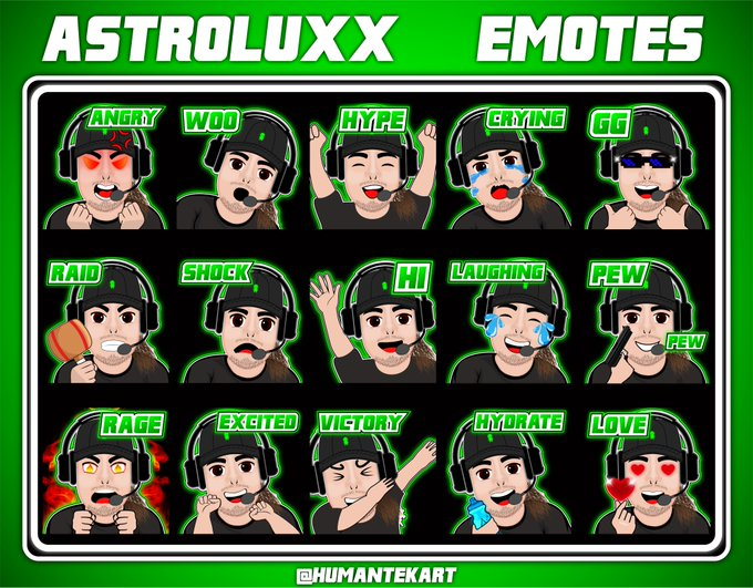 HenrikJone's tweet photo. Excellent and attractive customize emotes for your channel🙂🙂🔥🔥!!
#commissionsopen 
#stream #streaming #streamer #Streamers #streams #streamline #streamergirl #streamate #streamersConnected #streamlight #StreamingLive #streamatemodels #streamy #streamofconsciousness https://t.co/ig2RKWKCHV
