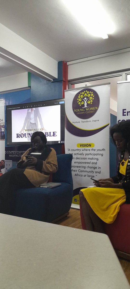 A roundtable on Young women leaders Connect ,high key speakers to align ourselves with as youngstars.
<a href="/YWLC_Kenya/">Young Women Leaders Connect. YWLC.</a>